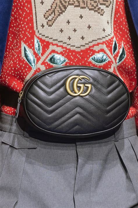 gucci fanny pack runway spring 2019|gucci clothing line.